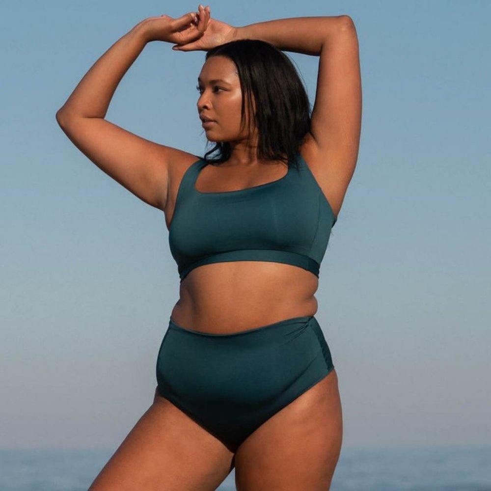 Left on Friday High Tide Bottoms - Teal XXL